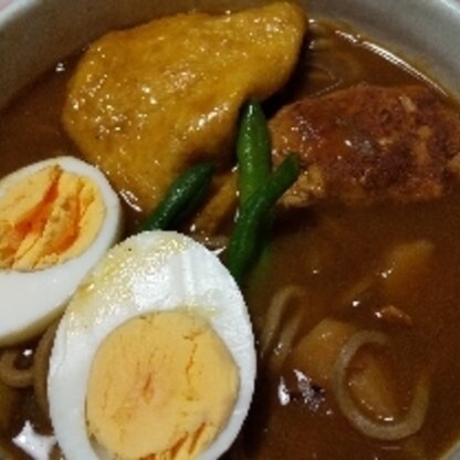 ２日目の残りカレーが激ウマにペロリでした！